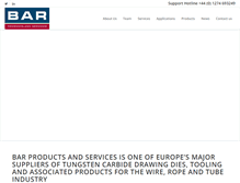 Tablet Screenshot of barproductsandservices.com